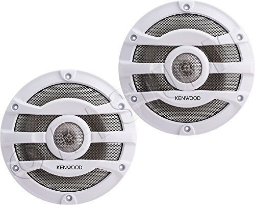 2) Altavoces Blancos De Kenwood 8 Pulgadas, 300 Vatios Power