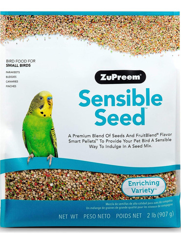 Zupreem Alimento Sensible Seed Periquito, Canario Y Finch 90