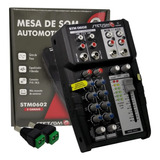 Mesa Equalizadora Stetsom Stm0602 Stereo 12v 6 Canais 2 Vias