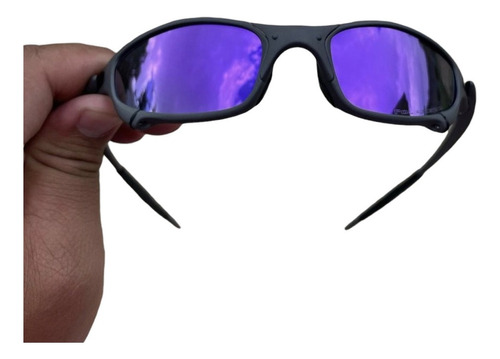 Óculos De Sol Juliet Xmetal Lente Purple Kit Preto 