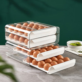 Caja De Almacenamiento De Huevos Tipo Cajón Refrigerador Fre