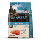 Bravery Puppy Salmon Raza Grande/mediana 12 Kg