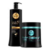 Kit Shampoo Haskell Cavalo Forte 1l +máscara Cachos Sim 500g