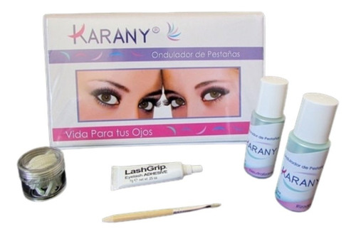 Kit De Ondulado Semipermanente Para Pestañas Marca Karany