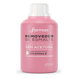 Removedor De Esmalte Farmax Sem Acetona 100ml - Embalagem Co