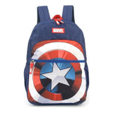 Mochila Capitao America Gd Az Luxcel Unidade