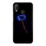 Funda Protector Para Huawei Thor Marvel Martillo Mjolnir