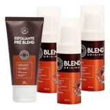 Kit 3 Blend Original E 1 Esfoliante Pré - Barba De Respeito