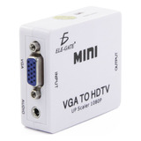 Mini Convertidor Adaptador De Señal Vga A Hdmi 1080p Tv