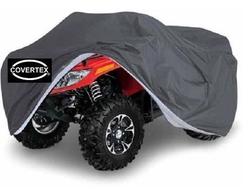 Funda Cubre Cuatri Parrillero Honda Yamaha 420 350 250 Felpa Impermeable