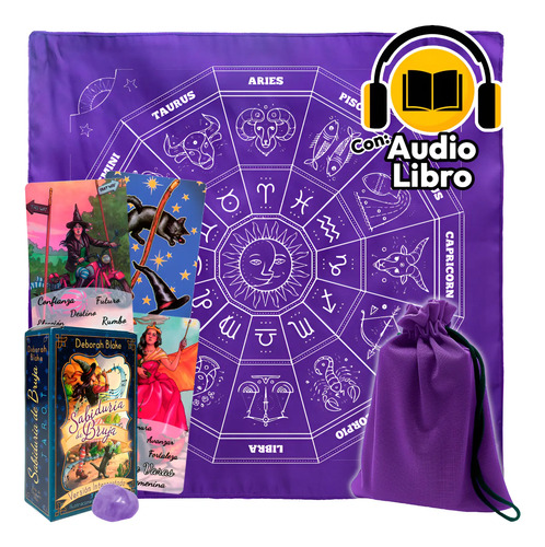 Tarot Sabiduría De Bruja Principiantes Español Mod Zodiacal | MercadoLibre