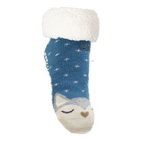 Media Pantufla Con Corderito  Antideslizante Sox ®  Palermo