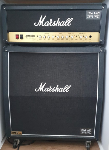 Amplificador Marshall Jcm 2000 + Caixa Marshall 1960 Lead