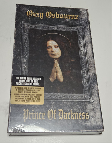 Ozzy Osbourne  - Prince Of Darkness . Boxset 4 Cds 