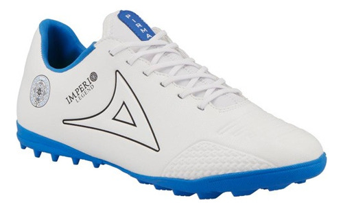 Tenis Pirma Futbol Rapido Turf Hombre 3013 Blanco-azul-negro