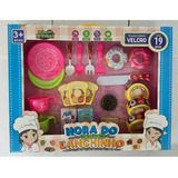 Kit Infantil Hora Do Lanchinho Crec Crec Cor Colorido