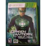 Jogo Green Lantern Rise Of The Manhunters Xbox 360 Original 