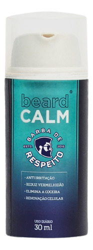 Beard Calm Pós Barba Anti Coceira 30ml - Barba De Respeito
