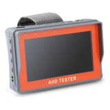 Monitor 4.3 Tester Câmera Testador 4 Em 1 Cvbs/ahd/tvi/cvi Cor Laranja