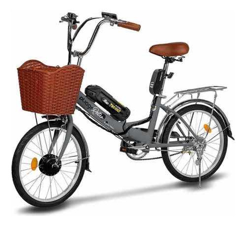 Bicicleta Elétrica Dobrável Aro 20