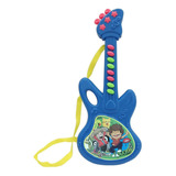 Guitarra Electrica Musical Notas Canciones Infantil Niños Color Multicolor