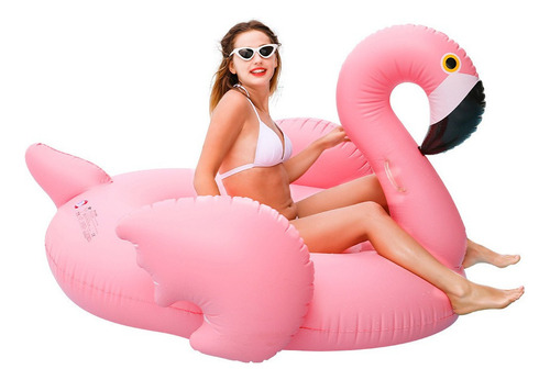 Adulto Flotador De Piscina Flamenco Inflable Gigante Cisne