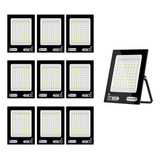 10 Piezas Reflector Led 50w/500w Para Exterior  Luz Blanca