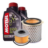 Kit Service Honda Xre 300 Motul + Filtros  