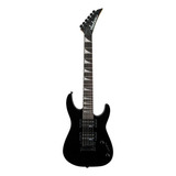 Jackson Js Series Dinkym,js1x Negro Gloss Guitarra Eléctrica Color Gloss Black Material Del Diapasón Amaranto Orientación De La Mano Diestro