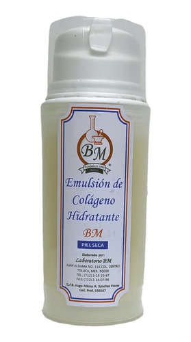 Emulsión Colágeno Hidratante Piel Seca 100 Gr.