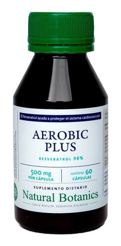 Aerobic Plus 60cap 500mg Resveratrol, Quercetin, Vitamina C