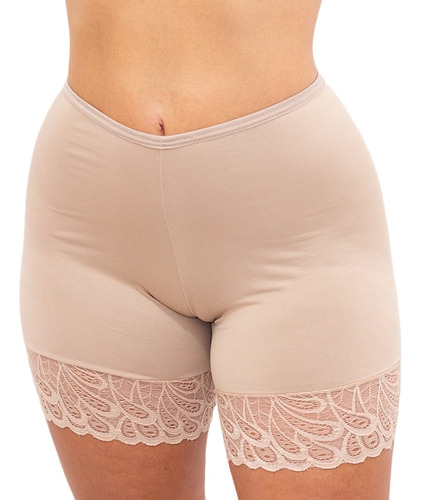  Short Bermuda Segunda Pele Renda Usar Vestido Anágua