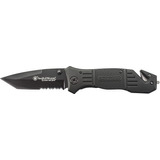 Cuchillo Navaja Plegable Smith & Wesson Tactico Edc Dentado