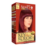 Tintura Silkey Key Kolor Coloracion En Crema Tono 5.66