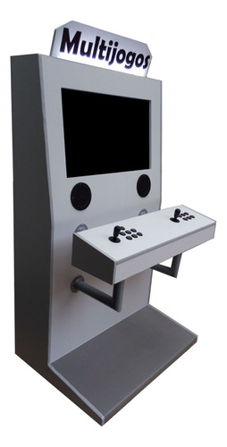 Gabinete De Fliperama Arcade Com Tv 32 Sem Jogos