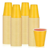 30 Vasos Plasticos Vaso Desechable Vasos Descartables Grande Vasos Plásticos Bicolor Vaso De Fiesta Vaso Americano Vasos Plasticos Amarillo De Fiesta 500ml Pasteleriacl