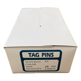 Pack X10 5000 Hilos Plasticos Regular 25 Mm Tag Pins
