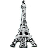 Parche Bordado - Torre Eiffel - 2.25'' X 4''