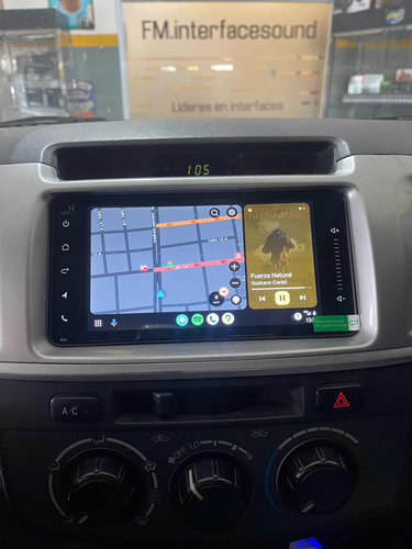 Stereo Multimedia Android 10 Carplay, Toyota Hilux Sw4