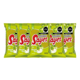 Gelatina Sayes De Agua Sabor Manzana Verde 25 Piezas 120 Gr