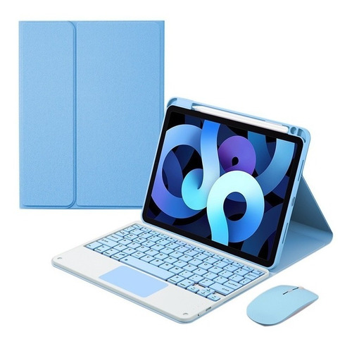Funda+teclado Táctil+mouse Para iPad Air 5/air 4 10.9 Inch