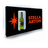 Cartel Luminoso Led Cerveza Stella Artois Copa/bot Deco Bar