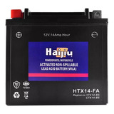 Bateria Haijiu Htx14-fa Ytx14-bs Gel 12v 12ah Bmw F650 Cta