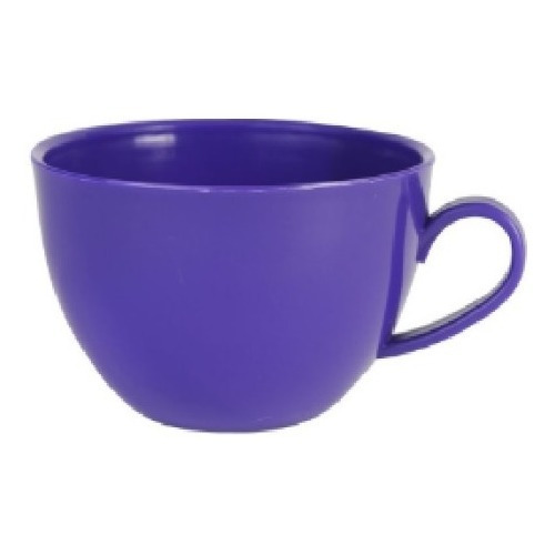 Taza De Colores De Plástico 500ml Paquete 5 Pzs