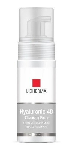 Hyaluronic 4d Cleansing Foam Espuma Limpieza Facial Lidherma