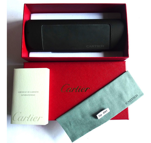 Estuche Original P/ Lentes Cartier Fotos Reales #sp-097