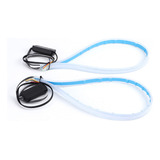 Tira De Luz Led Flexible Impermeable Para Coche, Color Azul,