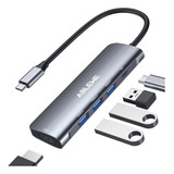 Hub Usb C A Hdmi, Adaptador Multipuerto Usb C A Hdmi