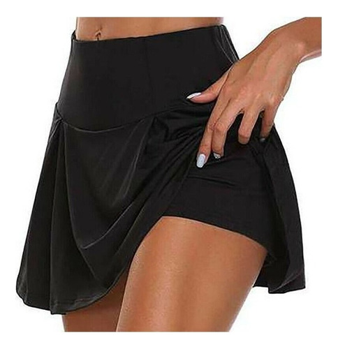 Falda Pantalón Deportiva De Fitness Corto Tenis Ropa Mujer