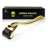 Derma Roller - Rodillo De Barba De 0.010 In Con 540 Microagu